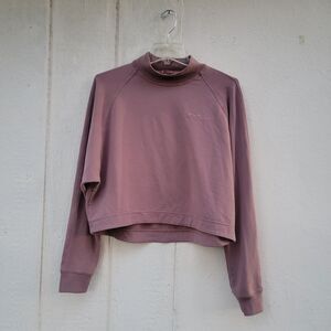 Lululemon Up High Embroidered longsleeve  Pullover Crop Top